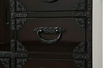中古　美品　空間に圧倒的な和の存在感を与えるサイドボード　(R-090732)