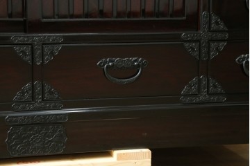 中古　美品　空間に圧倒的な和の存在感を与えるサイドボード　(R-090732)