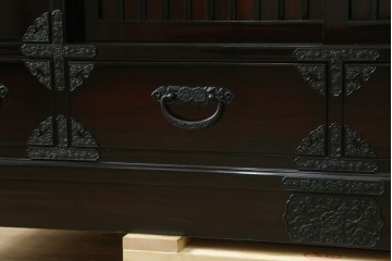 中古　美品　空間に圧倒的な和の存在感を与えるサイドボード　(R-090732)