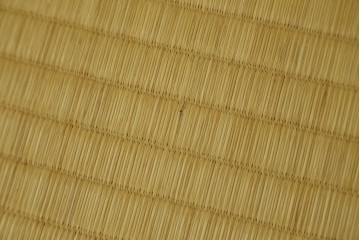 中古　駿河民芸　和の空間に馴染む畳座面のスツール4脚セット　(R-090734)