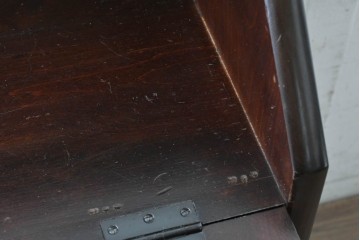 和製ヴィンテージ　美品　松本民芸家具　#308型　収納力のある上品なライティングビューロー　定価約45万円　(R-090751)