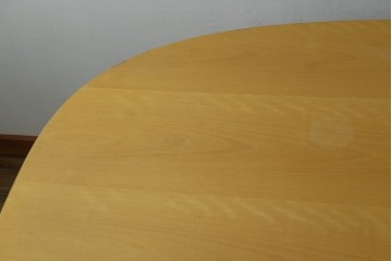 デンマークヴィンテージ　FRITZ HANSEN(フリッツハンセン)　数学的曲線が美しいスーパー楕円テーブル　現行定価約38万円　(R-090755)