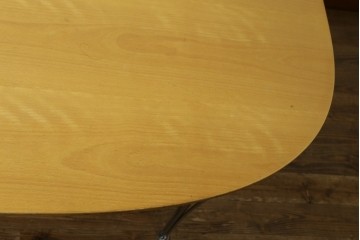 デンマークヴィンテージ　FRITZ HANSEN(フリッツハンセン)　数学的曲線が美しいスーパー楕円テーブル　現行定価約38万円　(R-090755)