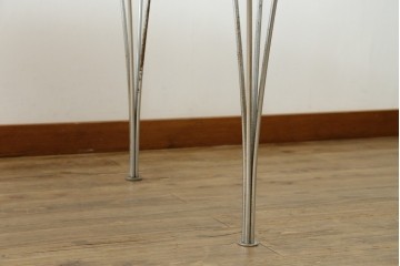 デンマークヴィンテージ　FRITZ HANSEN(フリッツハンセン)　数学的曲線が美しいスーパー楕円テーブル　現行定価約38万円　(R-090755)
