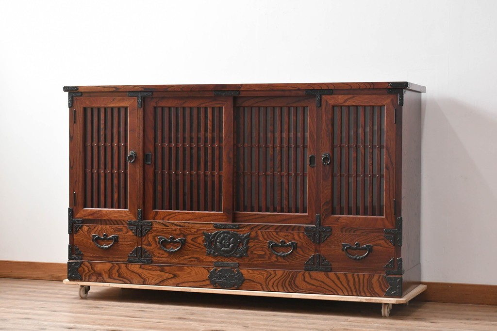 公式】アンティーク家具ラフジュ工房商品詳細ページ中古 岩谷堂箪笥 欅