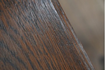 イギリスアンティーク　1920年頃　オーク材　バーリーツイストの支柱と丸鏡がかわいらしいドレッシングチェスト　(R-090786)
