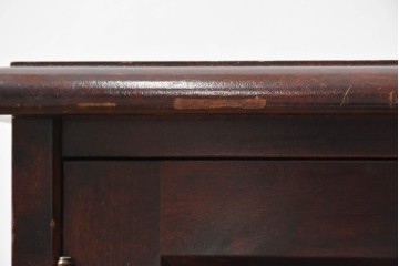 和製ヴィンテージ　北海道民芸家具　上品な佇まいのサイドキャビネット　(R-090788)