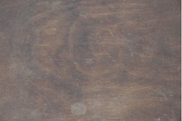 中古　美品　伝統工芸　軽井沢彫　桜の立体的な木彫が美しい花台　(R-090804)