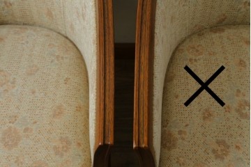 中古　DREXEL HERITAGE(ドレクセルヘリテイジ)　落ち着きのあるデザインが上品なラウンジチェア　定価約40万円　(R-090808)