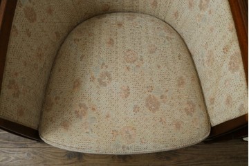 中古　DREXEL HERITAGE(ドレクセルヘリテイジ)　落ち着きのあるデザインが上品なラウンジチェア　定価約40万円　(R-090808)