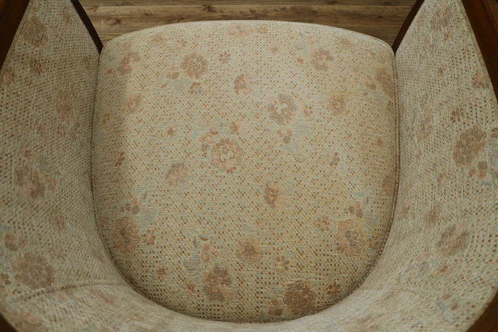 中古　DREXEL HERITAGE(ドレクセルヘリテイジ)　落ち着きのあるデザインが上品なラウンジチェア　定価約40万円　(R-090808)