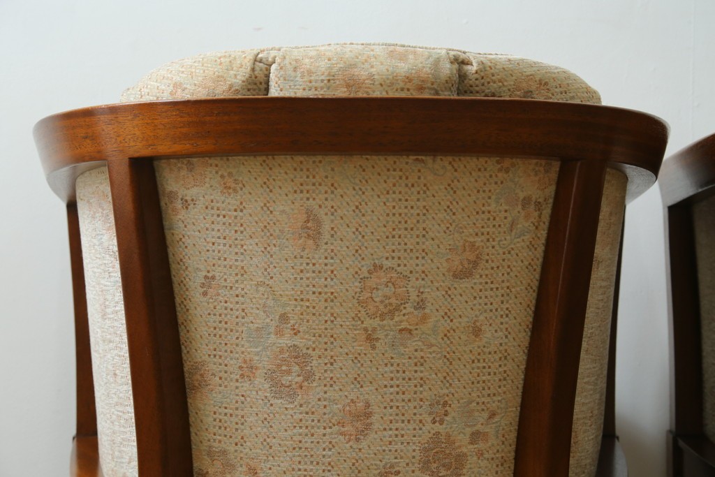 中古　DREXEL HERITAGE(ドレクセルヘリテイジ)　落ち着きのあるデザインが上品なラウンジチェア　定価約40万円　(R-090808)