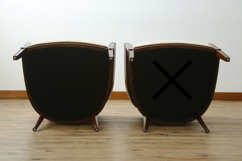 中古　DREXEL HERITAGE(ドレクセルヘリテイジ)　落ち着きのあるデザインが上品なラウンジチェア　定価約40万円　(R-090808)
