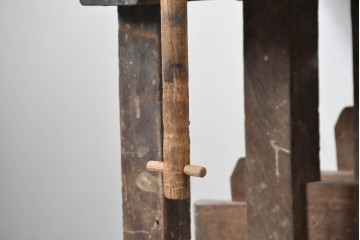 【簡易リペア限定品】　イギリスアンティーク　1920年から1950年頃　家具工房で使われていた重厚な佇まいのワークベンチ　(R-090816)