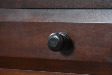 中古　美品　松本民芸家具　シンプルながら格調高い気品が漂うK-3型食器棚　定価約88万円　(R-090818)