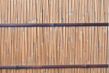 ヴィンテージ建具　昭和中期　涼やかな透け感を楽しめる夏戸4枚セット　(R-090833)