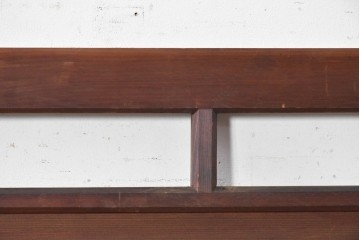 【簡易リペア限定品】　アンティーク建具　昭和初期　雲間を進む龍を透かし彫りで表した欄間2枚セット　(R-090845)