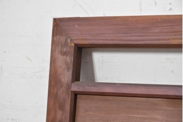 【簡易リペア限定品】　アンティーク建具　昭和初期　雲間を進む龍を透かし彫りで表した欄間2枚セット　(R-090845)