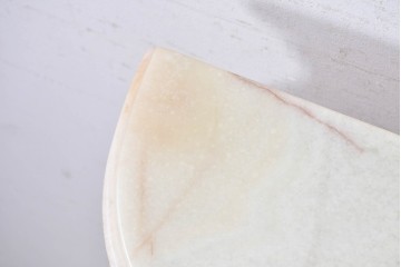 中古　美品　SILIK(シリック)　ロココ調　金彩装飾が華やかなコンソールテーブル　(R-090859)