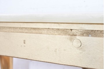中古　美品　SILIK(シリック)　ロココ調　金彩装飾が華やかなコンソールテーブル　(R-090859)