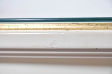 中古　美品　SILIK(シリック)　優美な装飾が目を引くラウンドテーブル　(R-090860)