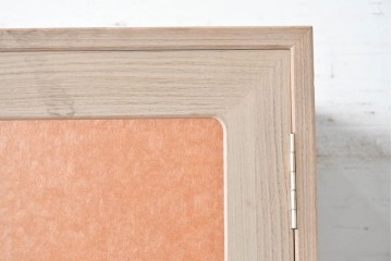 中古　一級技能士 中村和一作　桐材　まるでワードローブのようなモダンな帯箪笥　(R-090869)