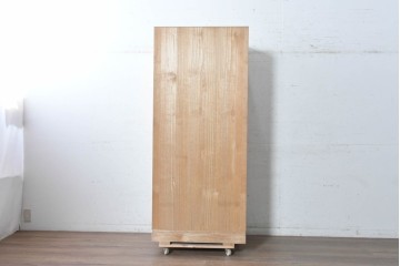 中古　一級技能士 中村和一作　桐材　まるでワードローブのようなモダンな帯箪笥　(R-090869)