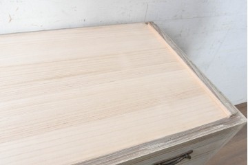 《天板取り付け加工費込み》　中古　会津松本(會津松本)　引き出し6杯　落ち着いた佇まいの桐箪笥　(R-090872)