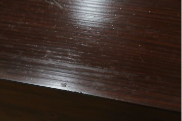 韓国ヴィンテージ　良品　李朝家具　1970年頃　真鍮金具が美しい作りのいい重厚なキャビネット　(R-090875)
