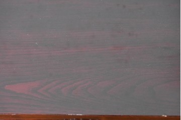 和製ヴィンテージ　昭和後期　美品!!　三方欅(ケヤキ)材　木地呂塗り　龍の金具が力強い仙台箪笥の4段小引き出し　(R-090876)