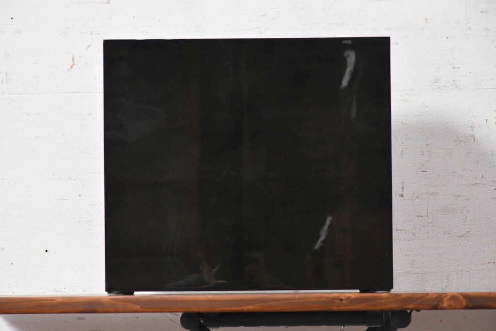 中古　美品　キットファニチュア(KIT FURNITURE)　北谷家具　艶やかな黒色が上品なジュエリーボックス　(R-090877)