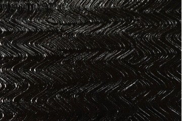 中古　美品　職人手作り工芸品　漆塗り　研ぎ出しで生まれる文様が味わい深い裁縫箱　(R-090880)