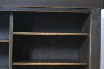 中古　美品　飛騨産業　JAPAN PROVINCIAL(ジャパンプロヴィンシャル)　格子戸の意匠が趣深い帳場箪笥　定価約95万円　(R-090886)
