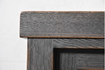 中古　美品　飛騨産業　JAPAN PROVINCIAL(ジャパンプロヴィンシャル)　格子戸の意匠が趣深い帳場箪笥　定価約95万円　(R-090886)