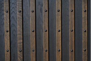 中古　美品　飛騨産業　JAPAN PROVINCIAL(ジャパンプロヴィンシャル)　格子戸の意匠が趣深い帳場箪笥　定価約95万円　(R-090886)