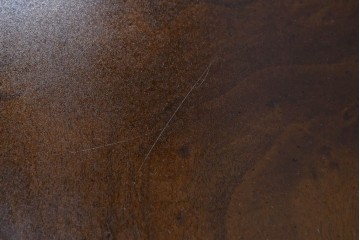 中古　DREXEL HERITAGE(ドレクセルヘリテイジ)　Cameo Classics(キャメオクラシックス)　気品ある曲面フォルムと木目が魅力のキドニーデスク　(R-090887)