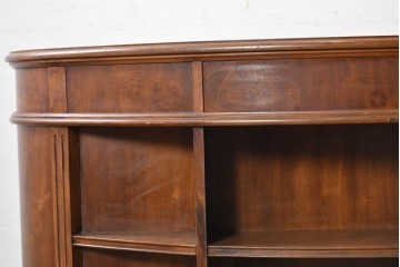 中古　DREXEL HERITAGE(ドレクセルヘリテイジ)　Cameo Classics(キャメオクラシックス)　気品ある曲面フォルムと木目が魅力のキドニーデスク　(R-090887)