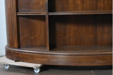 中古　DREXEL HERITAGE(ドレクセルヘリテイジ)　Cameo Classics(キャメオクラシックス)　気品ある曲面フォルムと木目が魅力のキドニーデスク　(R-090887)
