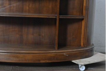 中古　DREXEL HERITAGE(ドレクセルヘリテイジ)　Cameo Classics(キャメオクラシックス)　気品ある曲面フォルムと木目が魅力のキドニーデスク　(R-090887)