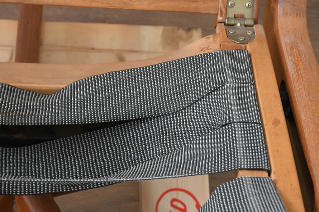【簡易リペア限定品】　北欧ヴィンテージ　ノルウェー　LIED MOBLER(リードボブラー)　ハイバックと回転式の脚部を備えたリクライニングチェア　※革にダメージ有り　(R-090888)