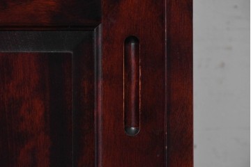 《天板取り付け加工費込み》　中古　北の匠　山室家具製作所　カバ材　深みのある色合いと豊かな木目が魅力のサイドボード　(R-090893)