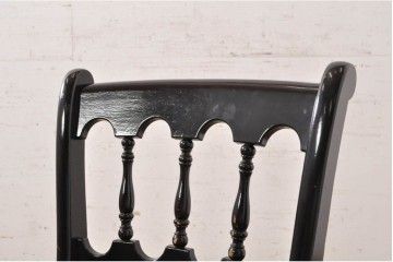 【簡易リペア限定品】　和製ヴィンテージ　昭和中期　松本民芸家具　#49A型ワイコムチェア　落ち着いた色味と滑らかな質感が美しいダイニングチェア　定価約10万5千円　(R-090899)
