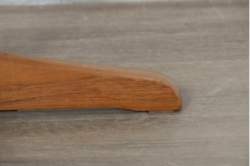 北欧ヴィンテージ　1960年から1970年頃　ノルウェー　LIED MOBLER(リードモブラー)　本革　ツートーンレザーが特徴のオットマン　(R-090902)