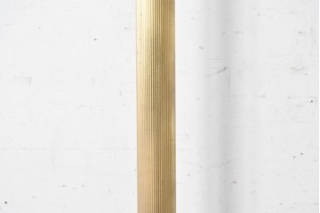 中古　イタリア製　真鍮(しんちゅう)　組み立て式のゴージャスなコートハンガー　定価約5万円　(R-090908)