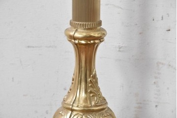 中古　イタリア製　真鍮(しんちゅう)　組み立て式のゴージャスなコートハンガー　定価約5万円　(R-090908)