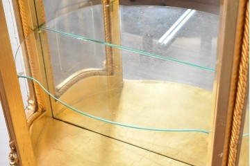 中古　美品　SILIK(シリック)　優美な装飾が華やかなロココ調キュリオケース　定価約220万円　(R-090909)