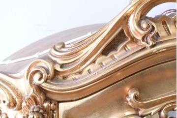 中古　美品　SILIK(シリック)　優美な装飾が華やかなロココ調キュリオケース　定価約220万円　(R-090909)