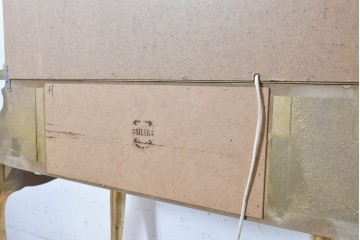中古　美品　SILIK(シリック)　優美な装飾が華やかなロココ調キュリオケース　定価約220万円　(R-090909)