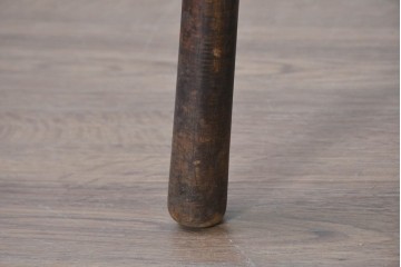 【簡易リペア限定品】　イギリスアンティーク　竪琴を思わせる優美な背もたれが目を惹くライアバックチェア　(R-090918)