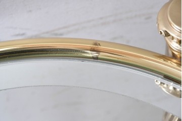 中古　イタリア製　Corti Cantu(コルティ・カントゥ)　IONICA(イオニカ)　675　華やかな真鍮製トローリーワゴン　(R-090928)